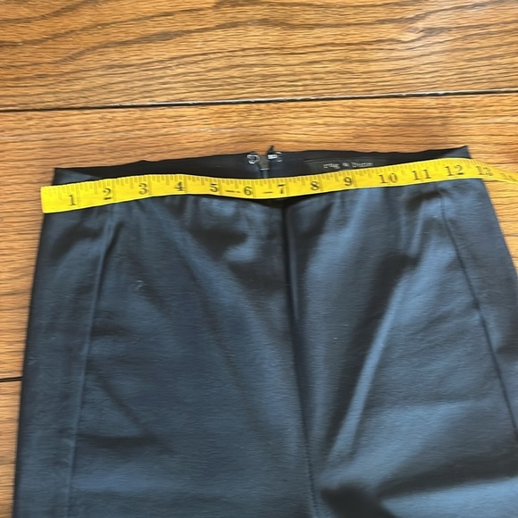 Rag and Bone Stretch Zipper at Back Black Size 2 - Picture 7 of 12